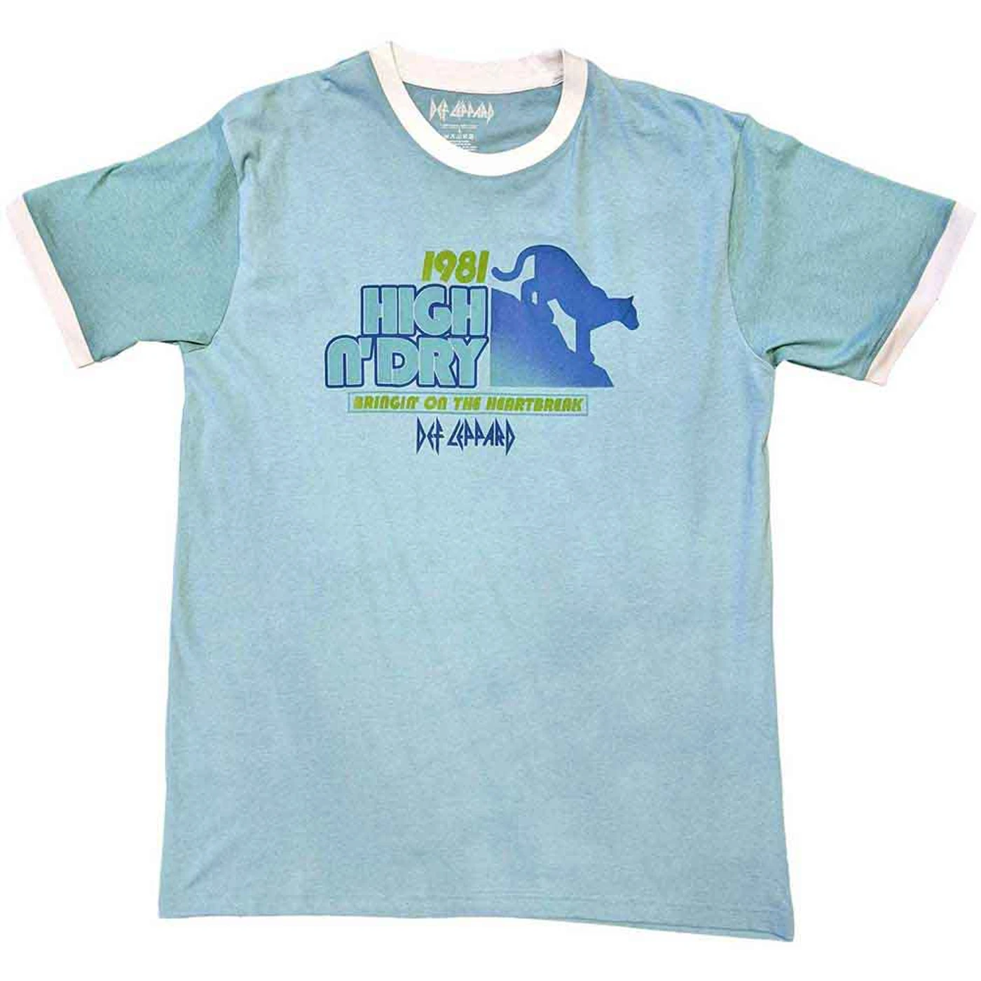 Def Leppard T Shirt - High n' Dry