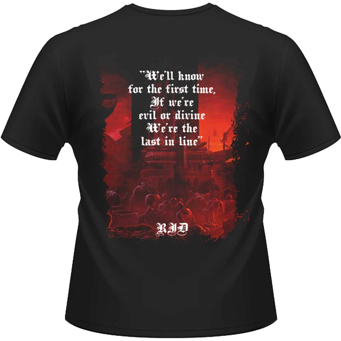 Dio T Shirt - Last In Line Lyrics