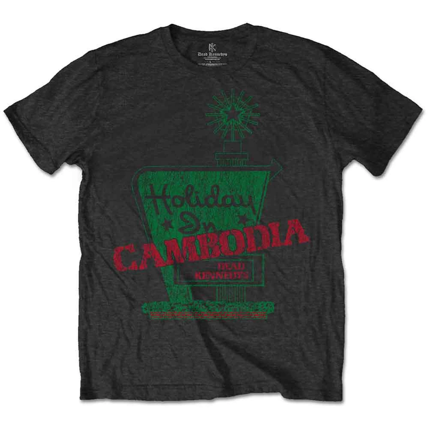 Dead Kennedys T Shirt - Vtge Holiday In Cambodia