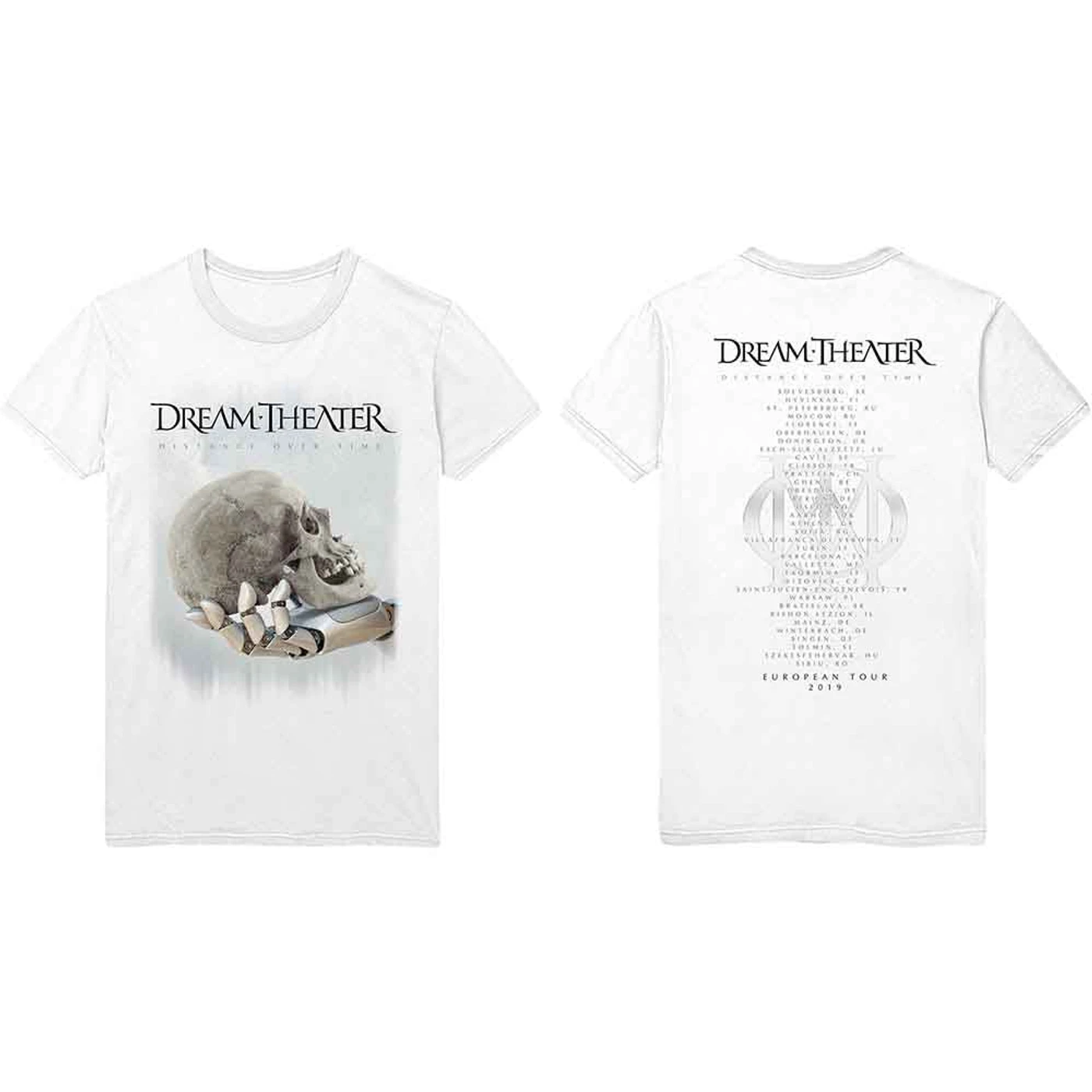 Dream Theater T Shirt - Skull Fade Out