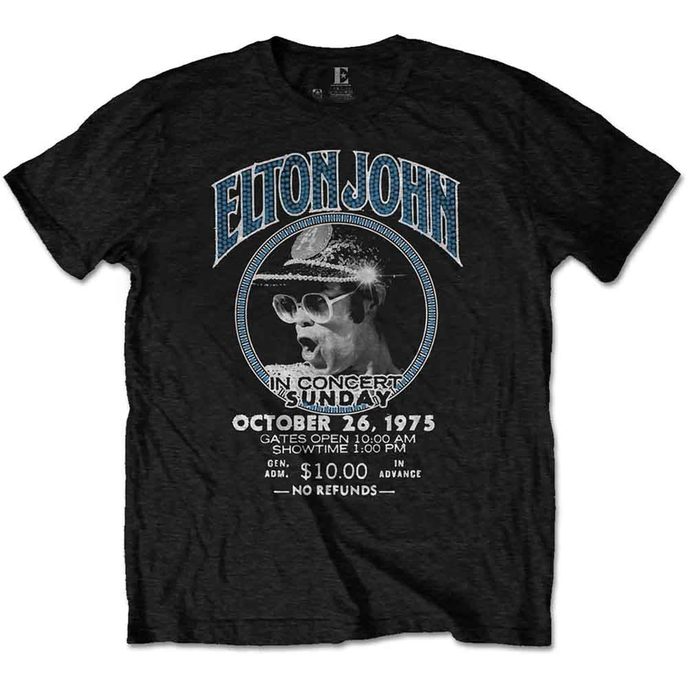 Elton John T Shirt - Live in Concert