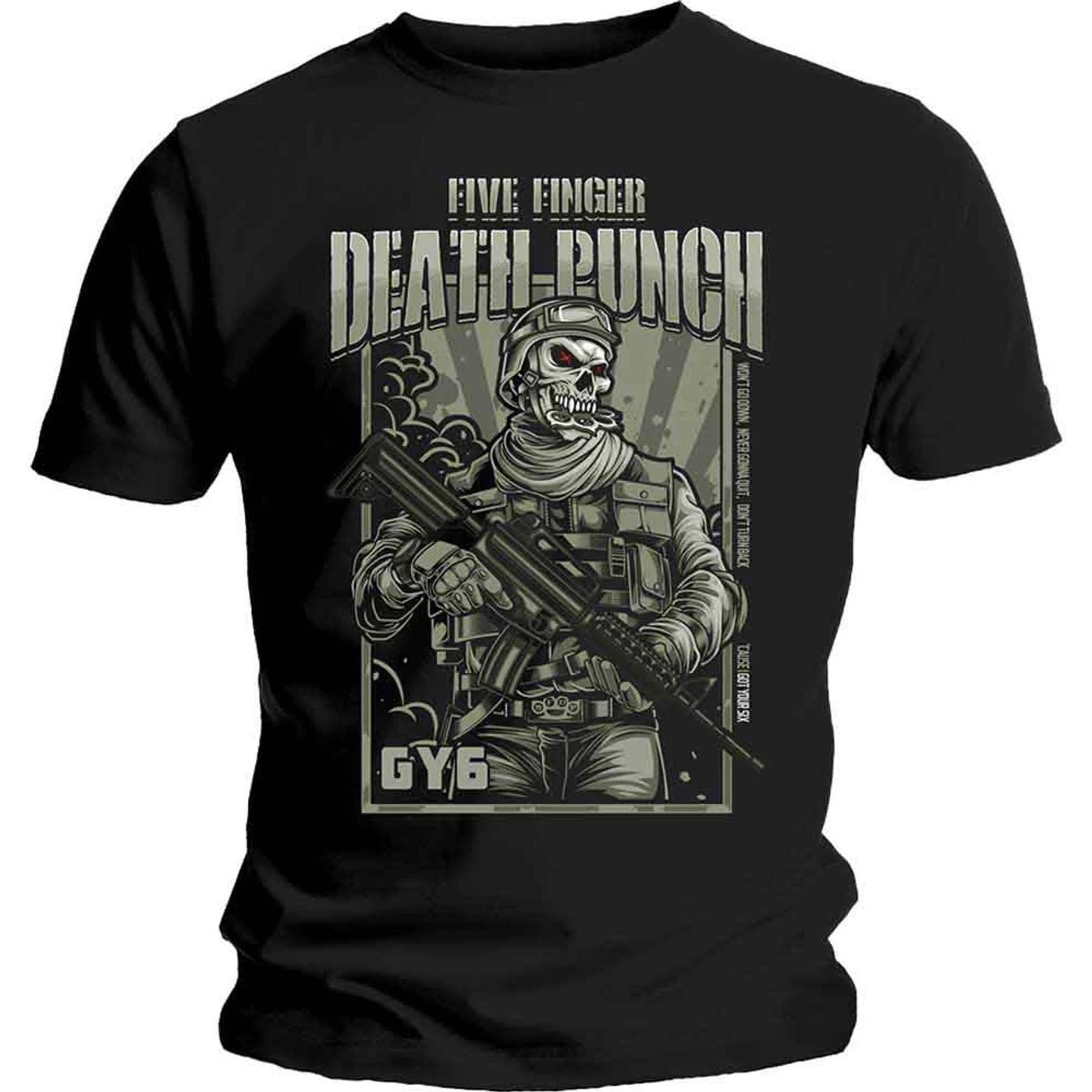 Five Finger Death Punch T Shirt - War Soldier