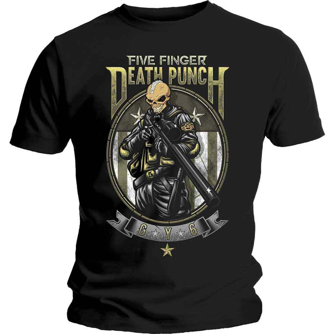 Five Finger Death Punch T Shirt - Sniper