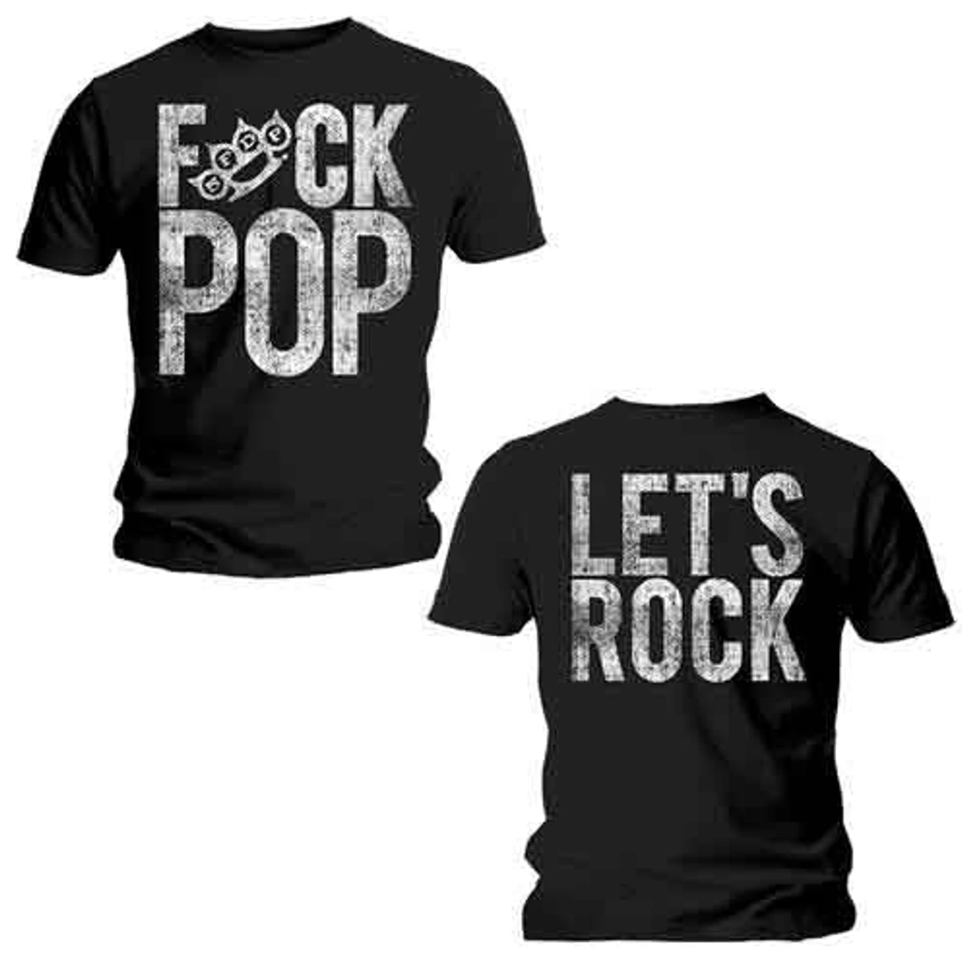 Five Finger Death Punch T Shirt - F*ck Pop
