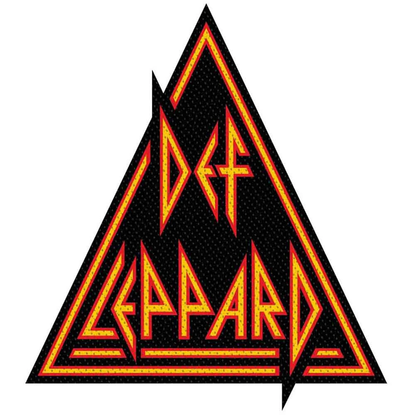 Def Leppard Patches - Woven Sew On - Logo Cut Out