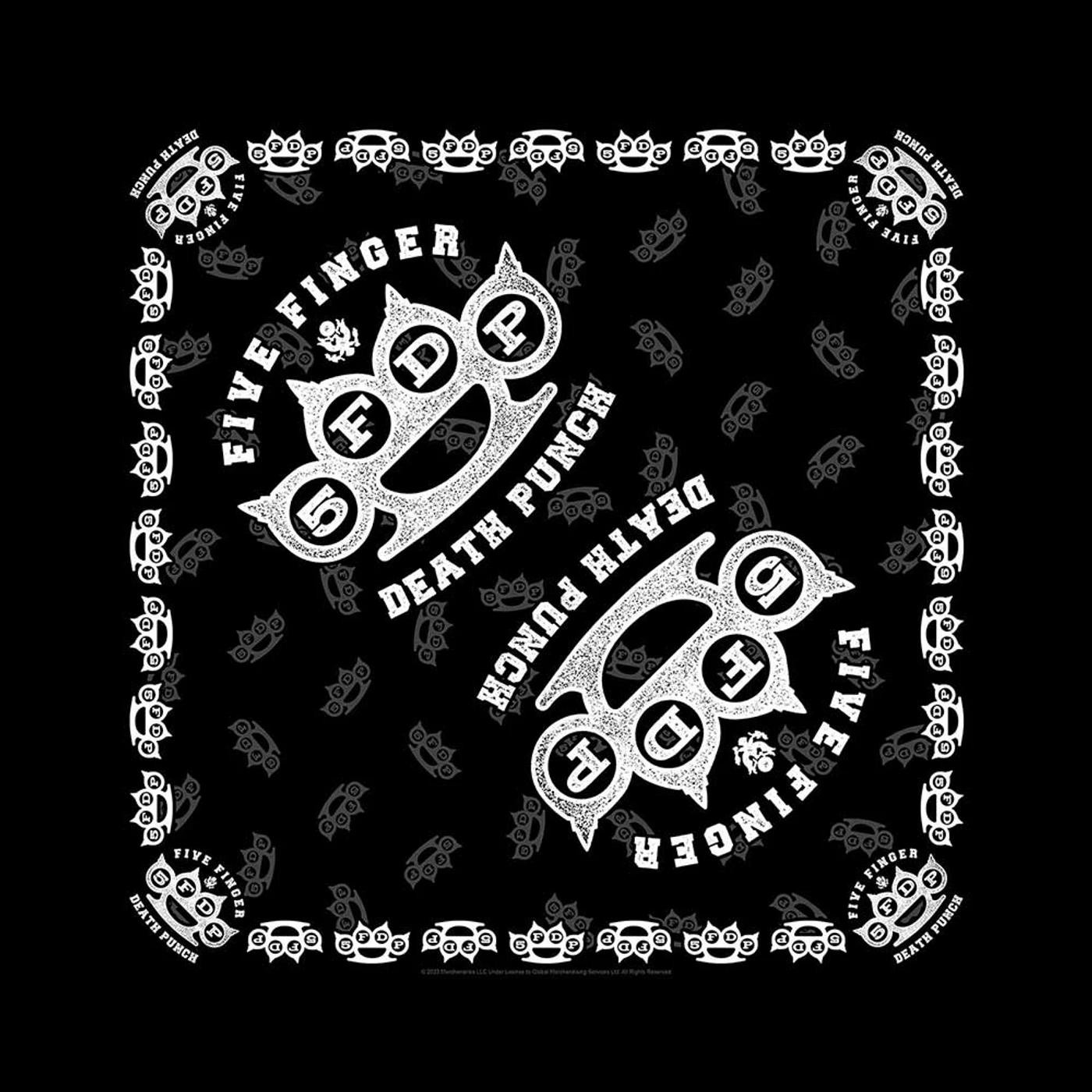 Five Finger Death Punch Bandanas - Knuckles