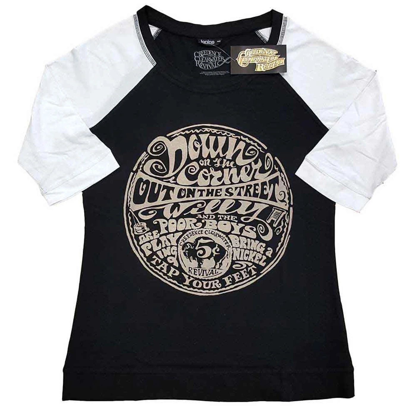Creedence Clearwater Revival Woman's T Shirt - DownOnTheCorner
