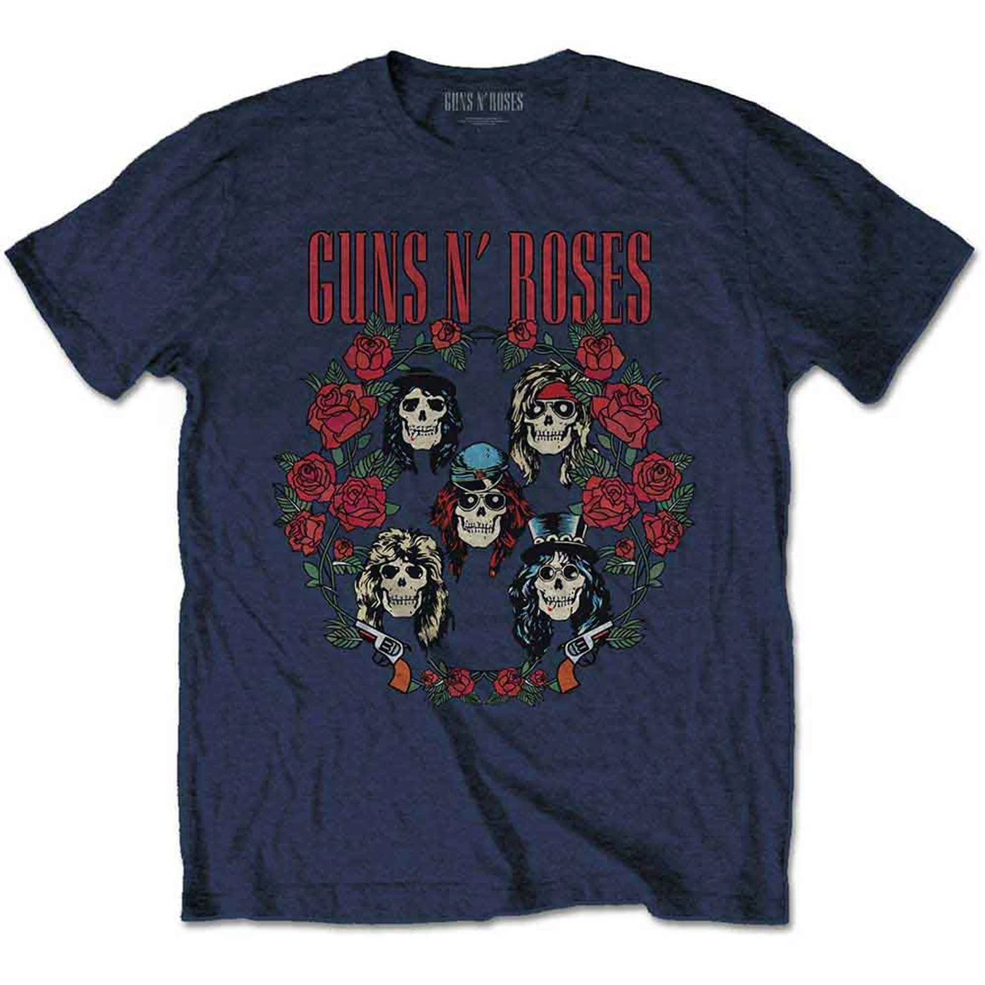 Guns N' Roses T Shirt - Skulls Wreath
