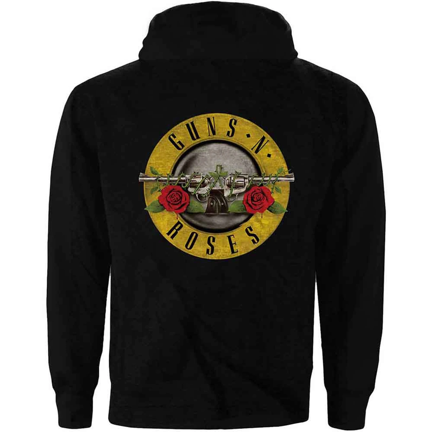 Guns N' Roses Woman's Hoodie - Classic Logo BackPrint