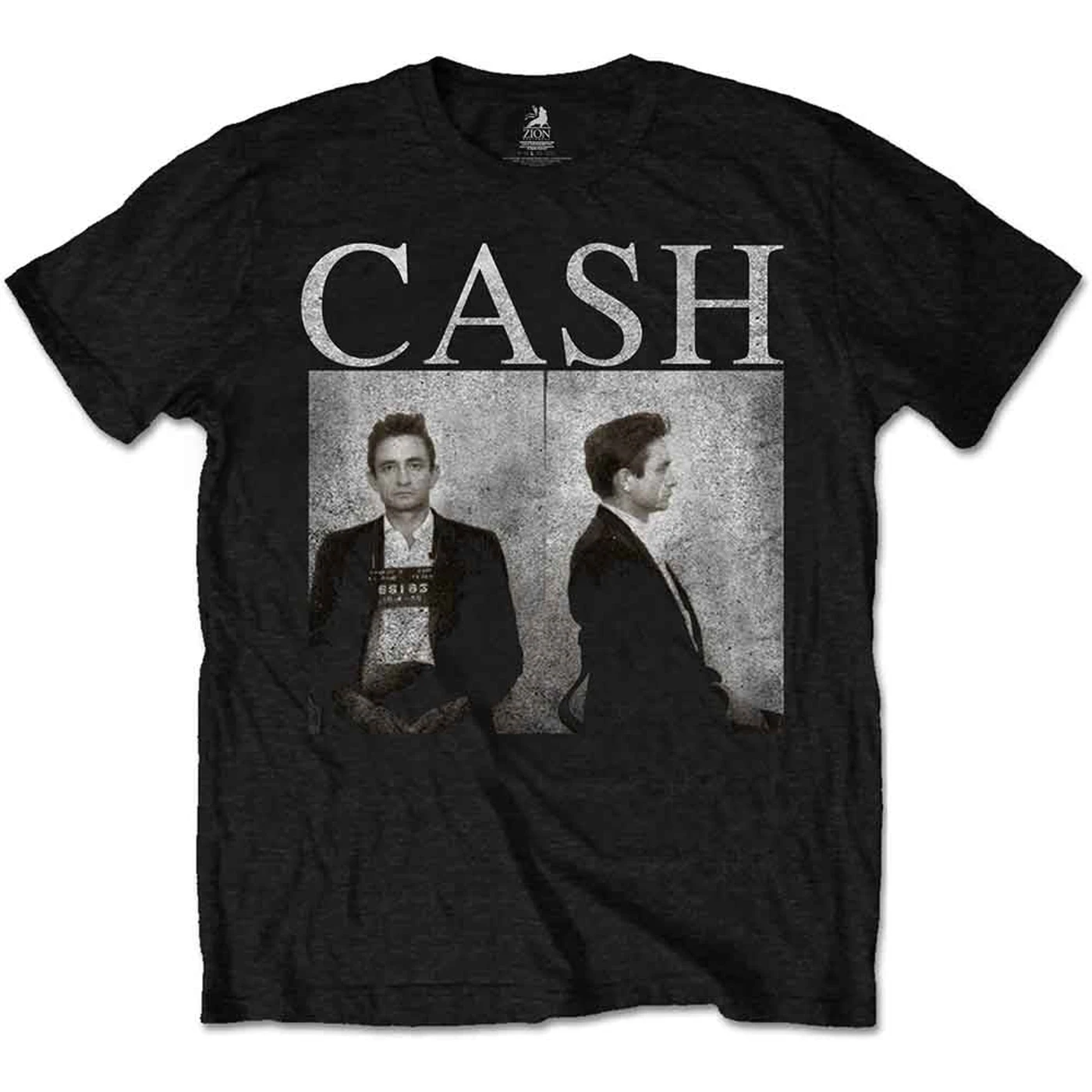 Johnny Cash T Shirt - Mug Shot