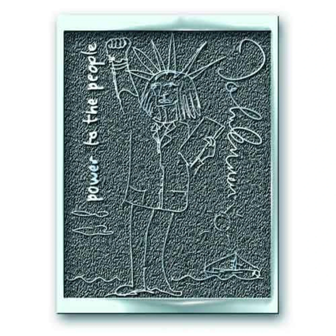 John Lennon Pin Badge - Power To The People HiChrome