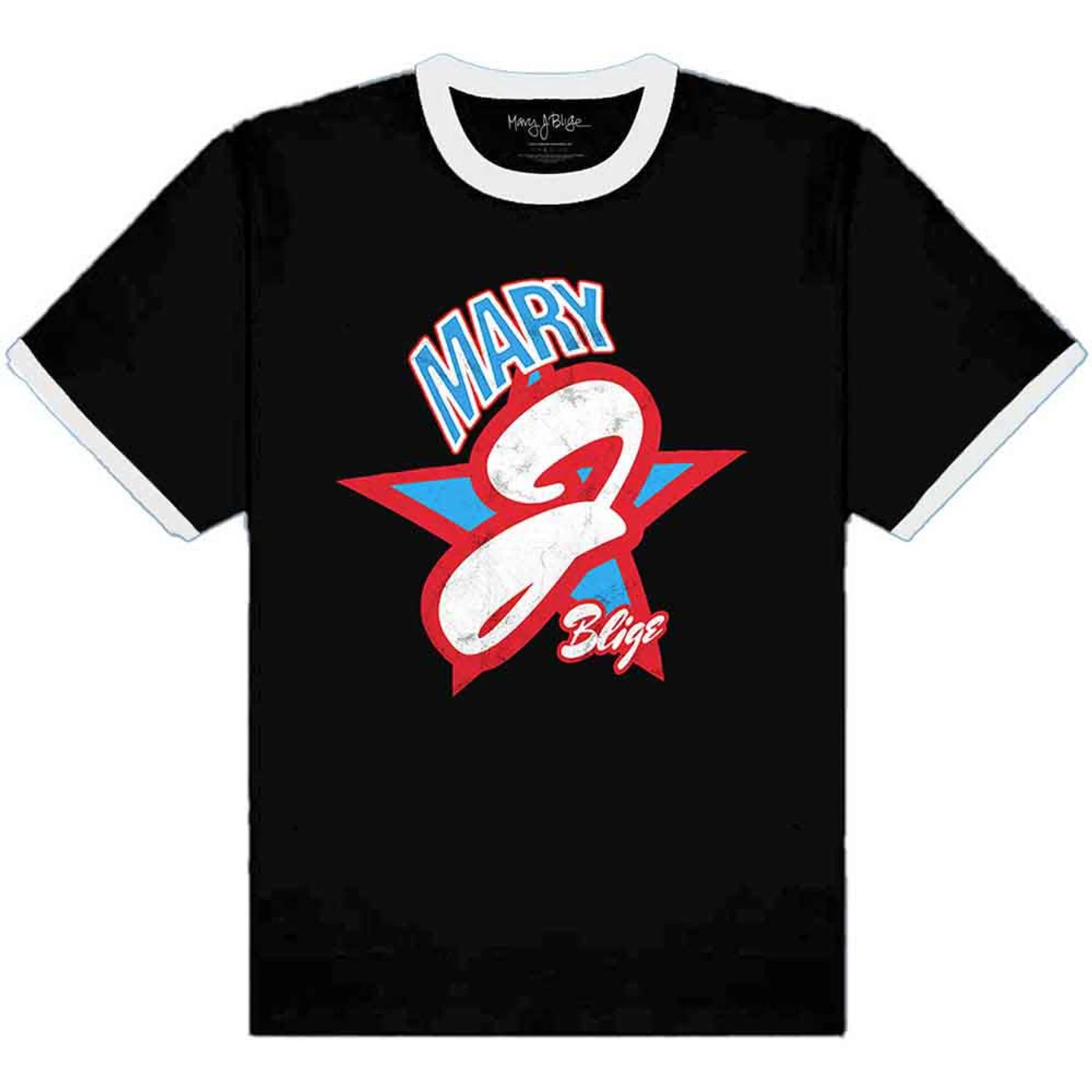 Mary J. Blige T Shirt - Americana Ringer