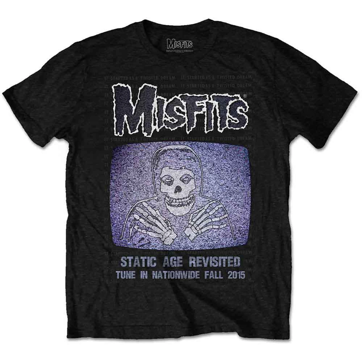 The Misfits T Shirt - Static