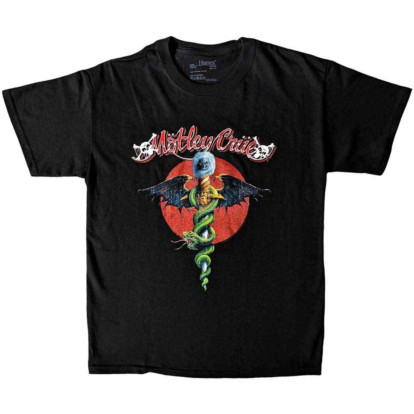 Mötley Crüe Children's T Shirt - Feelgood Red Circle