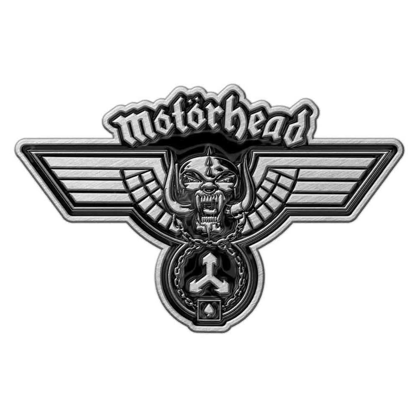 Motörhead Pin Badge - Hammered