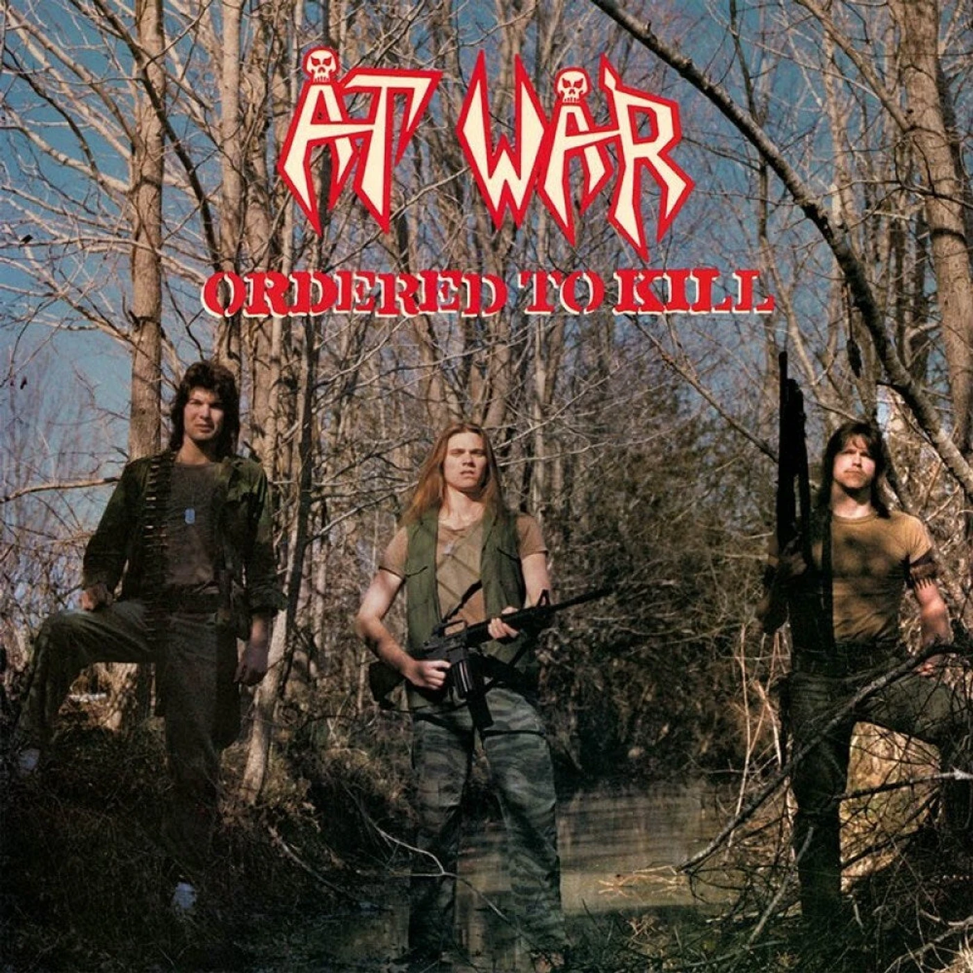 At War LP - Ordered To Kill (Camouflage Splatter) (Vinyl)