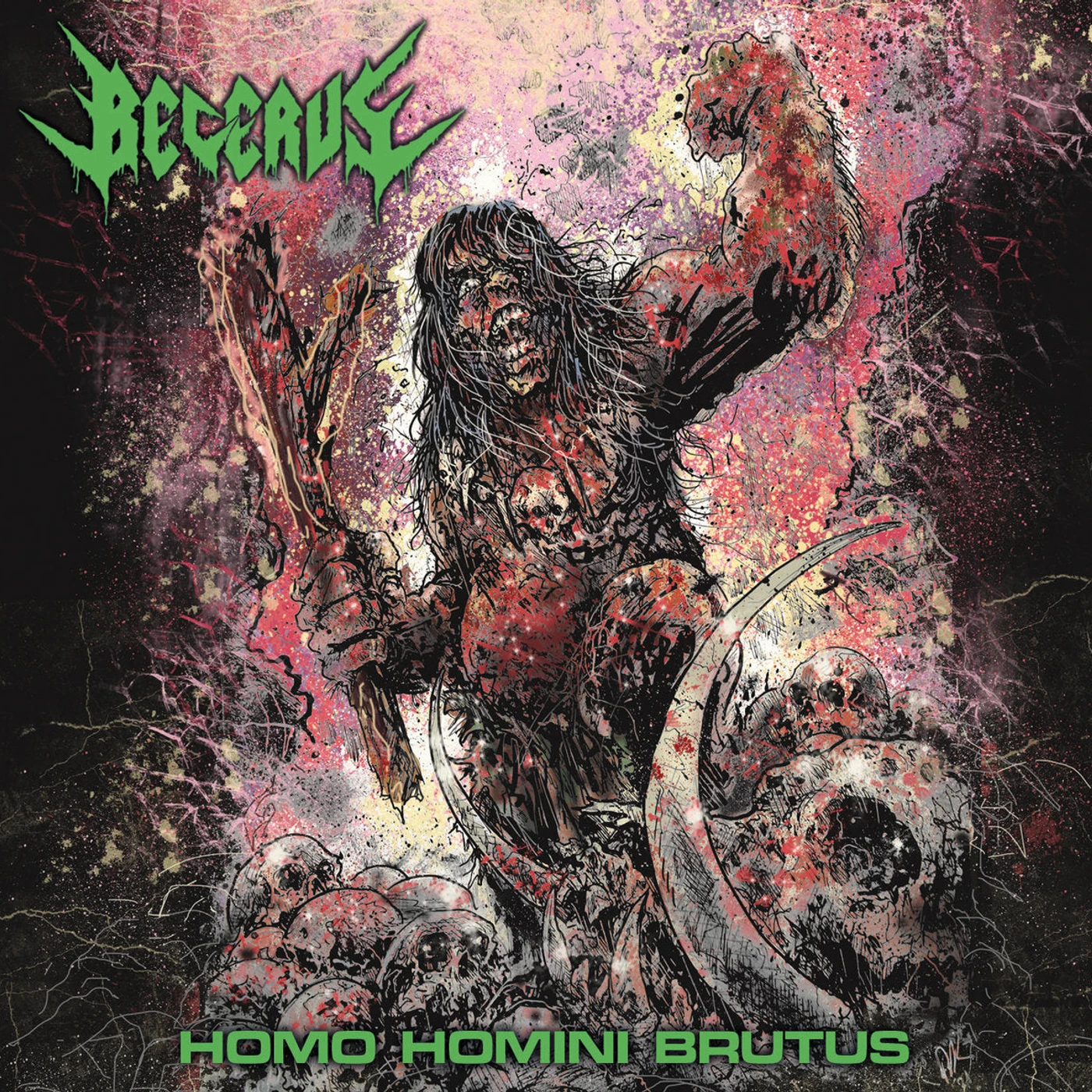 Becerus LP - Homo Homini Brutus (Vinyl)