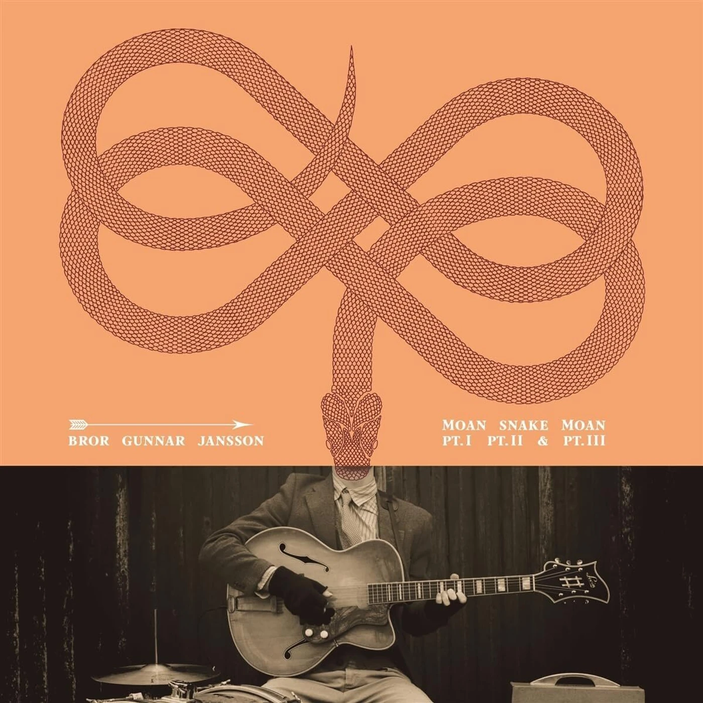 Bror Gunnar Jansson LP - Moan Snake Moan Part I, Part Ii & Part Iii (2Lp) (Vinyl)