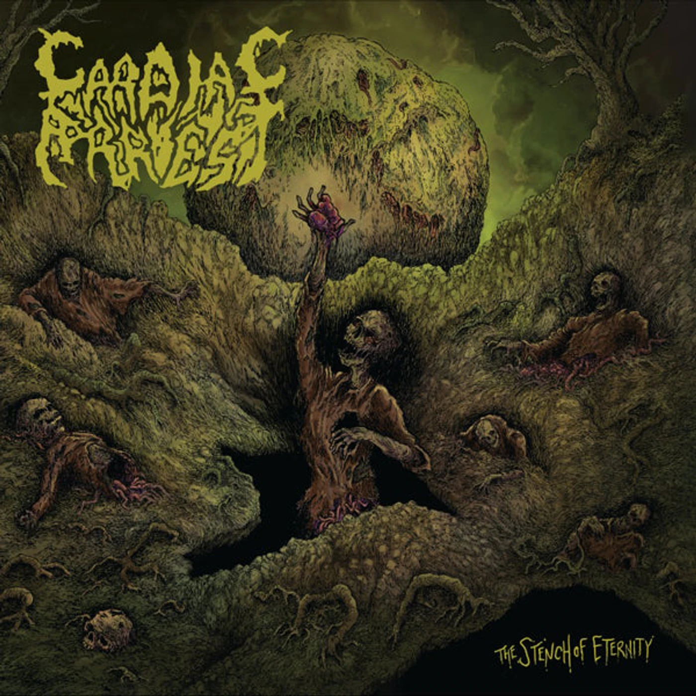 Cardiac Arrest LP - The Stench Of Eternity (2Lp Black Or Splatter) (Vinyl)