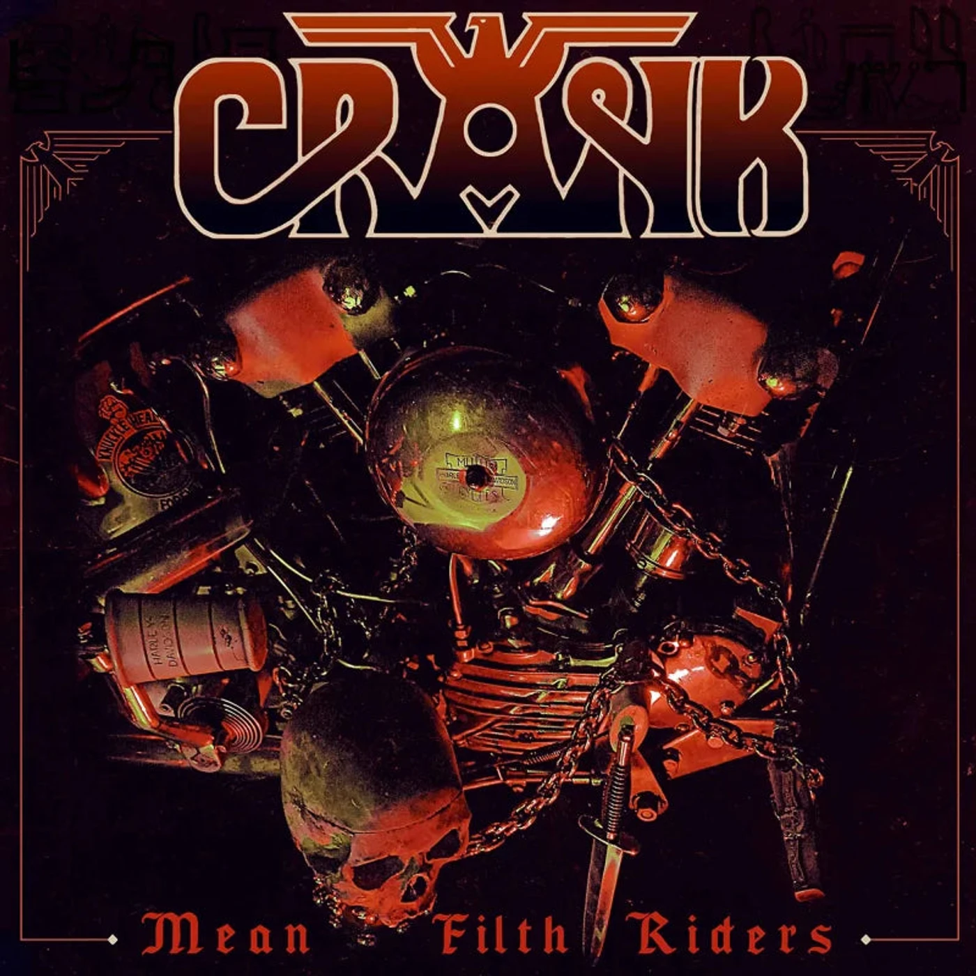 Crank LP - Mean Filth Riders (Red Vinyl)