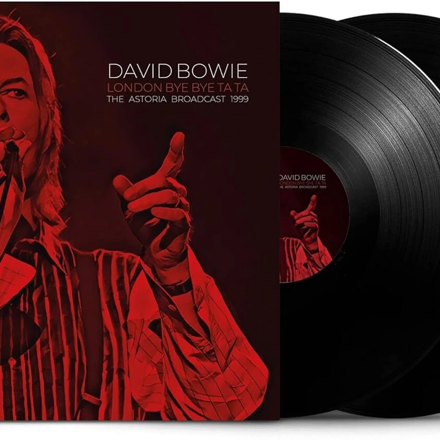 David Bowie LP - London Bye Bye Ta Ta (Clear Vinyl 2Lp)