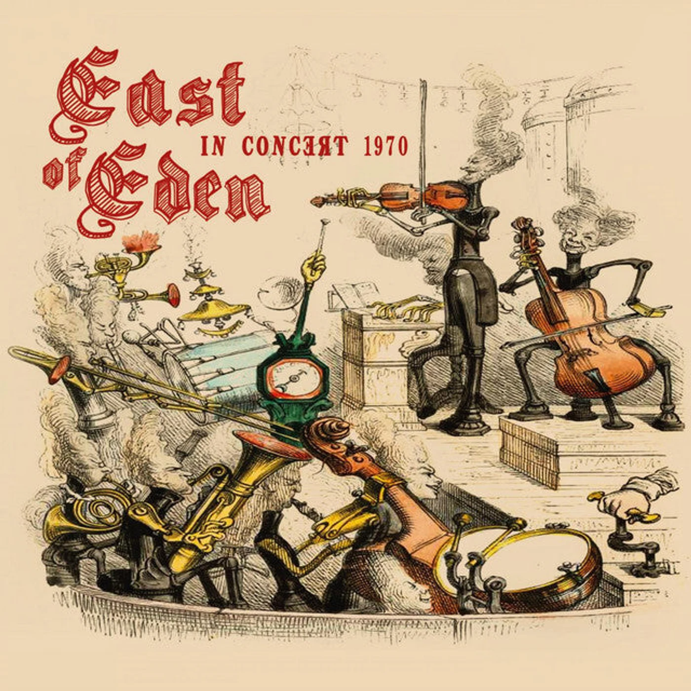 East Of Eden LP - In Concert 1970 (2Lp Red Vinyl)