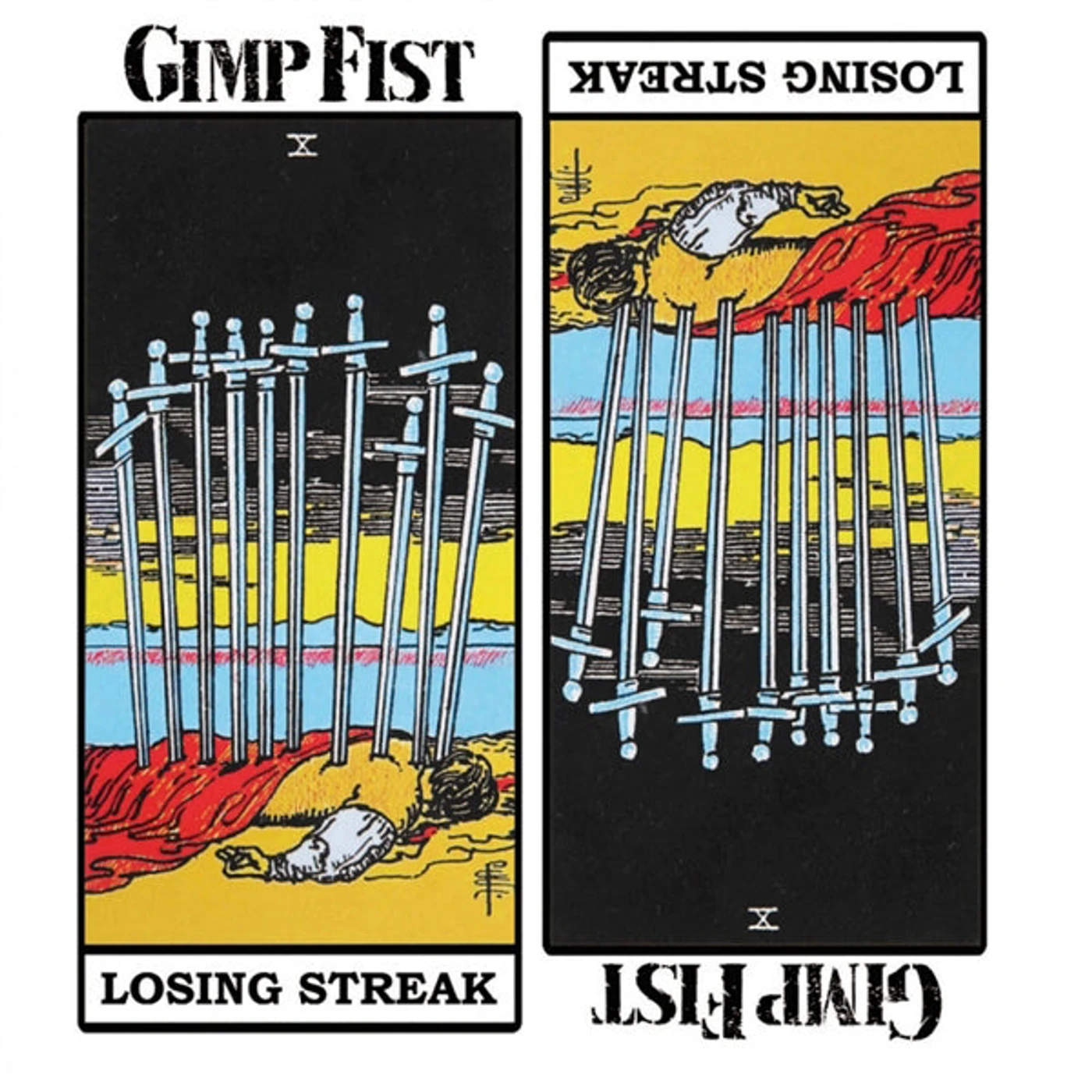 Gimp Fist LP - Losing Streak (Black Vinyl)