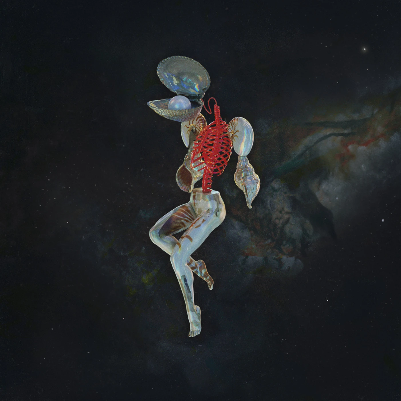 Hail Spirit Noir LP - Fossil Garden  (Orange/Red Vinyl)