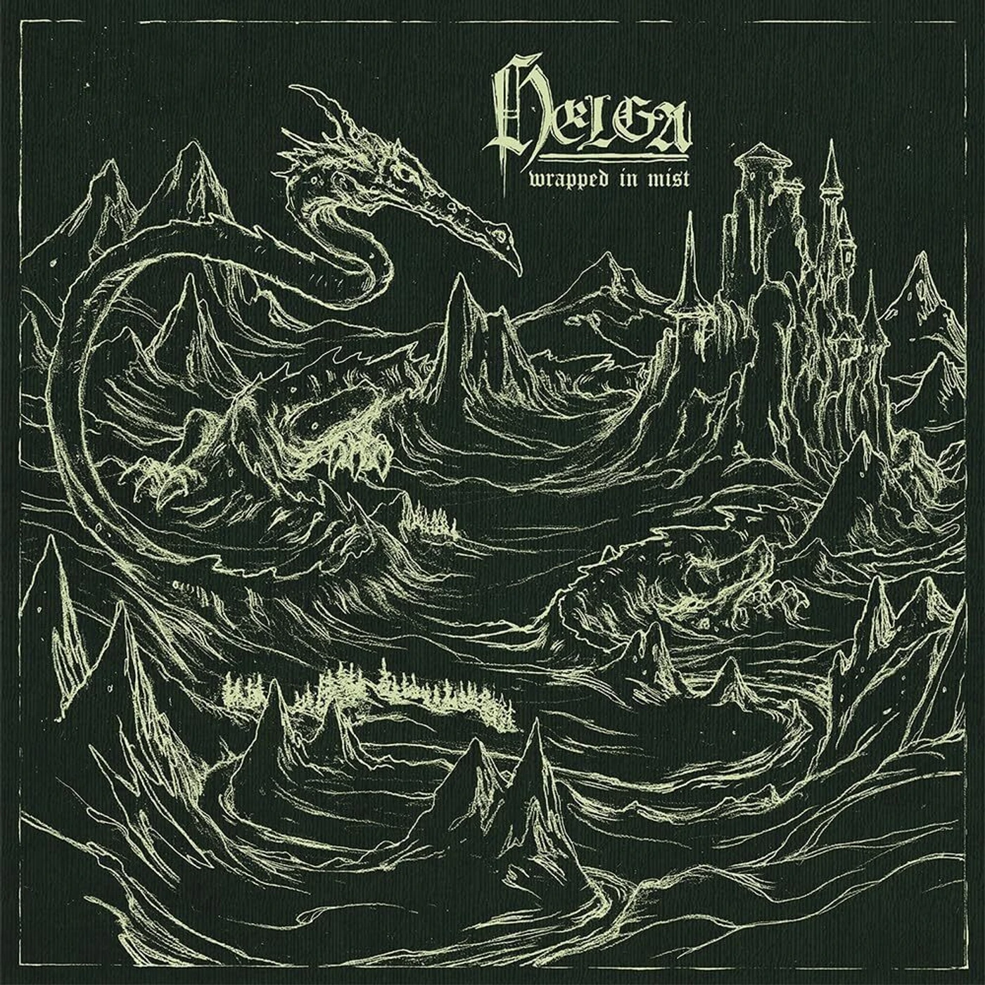 Helga LP - Wrapped In Mist (Ltd.Transparent Vinyl)