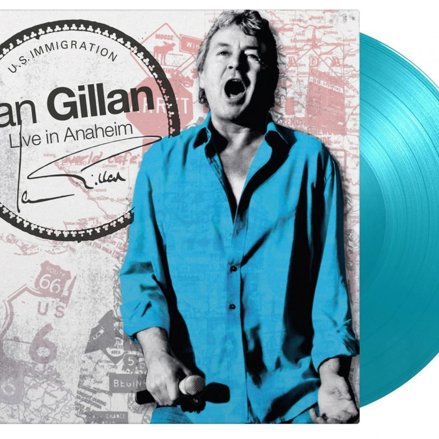 Ian Gillan LP - Live In Anaheim (2Lp Coloured) (Vinyl)