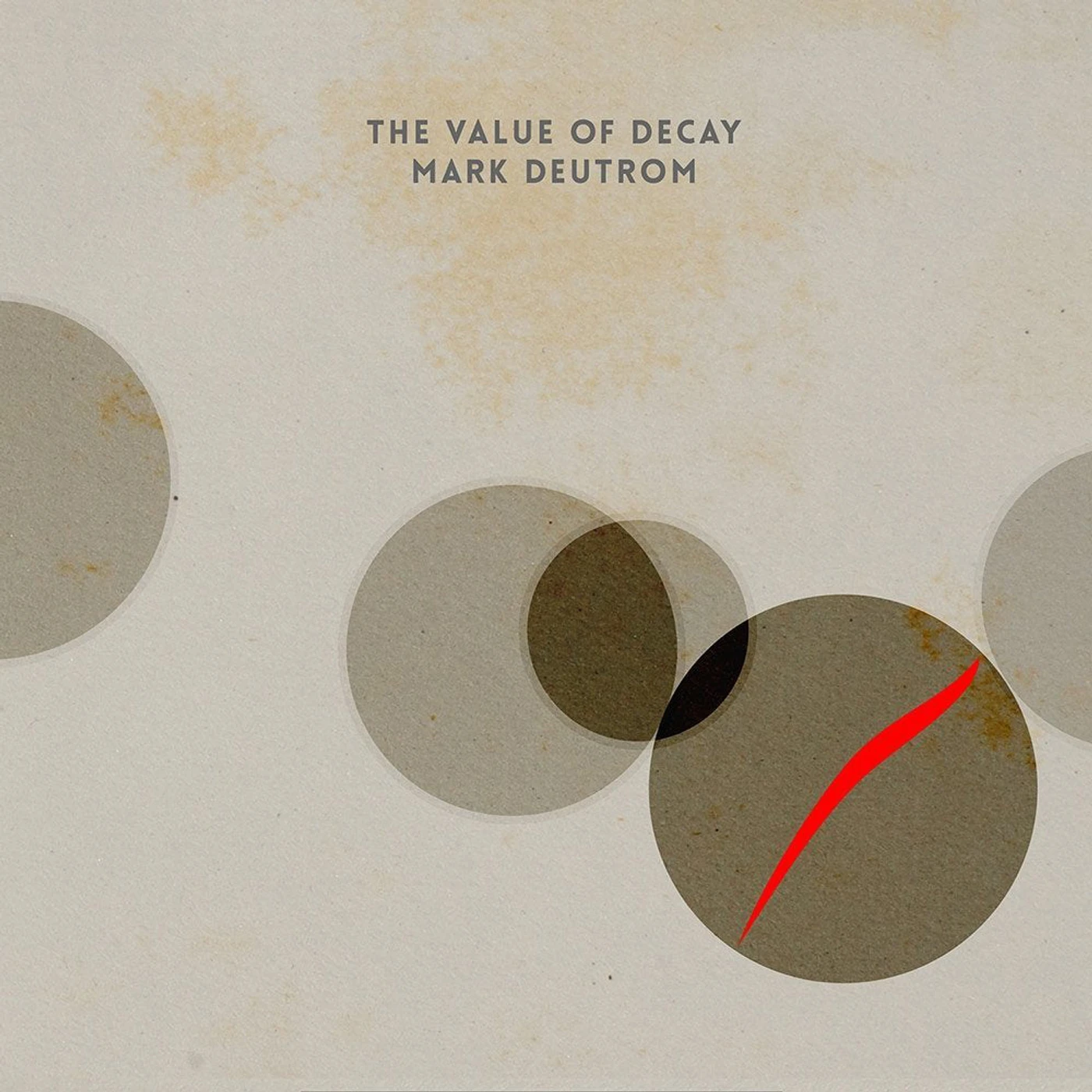Mark Deutrom LP - The Value Of Decay (Gold Vinyl)