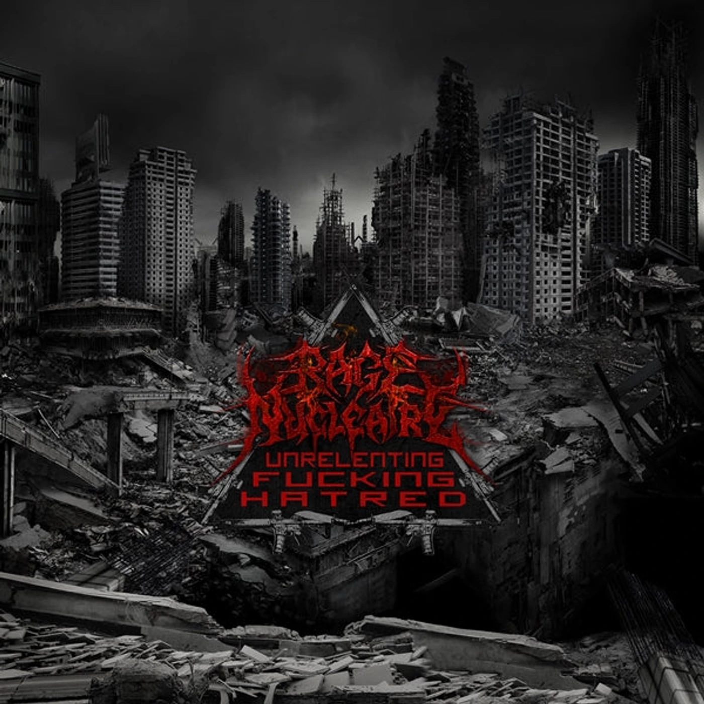 Rage Nucléaire LP - Unrelenting Fucking Hatred (Vinyl)