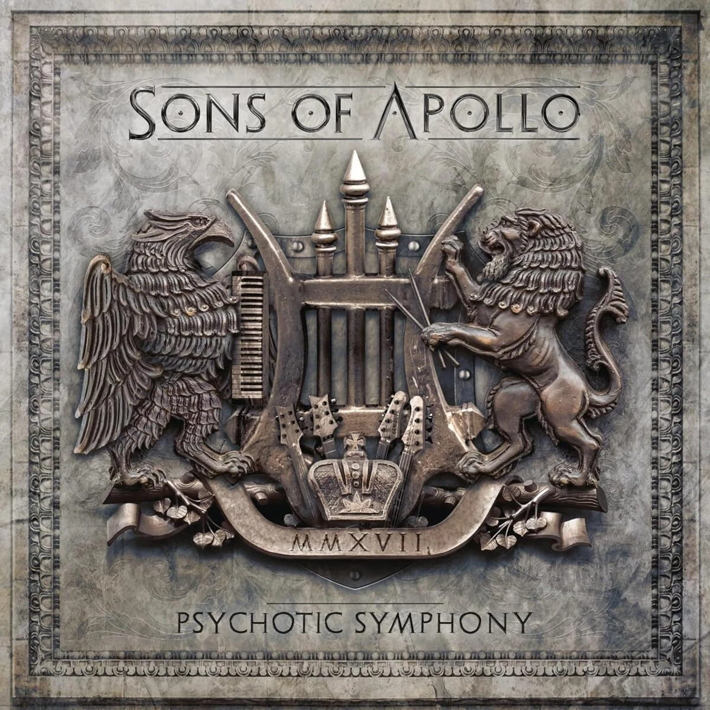 Sons Of Apollo LP - Psychotic Symphony (Ash Grey Vinyl)