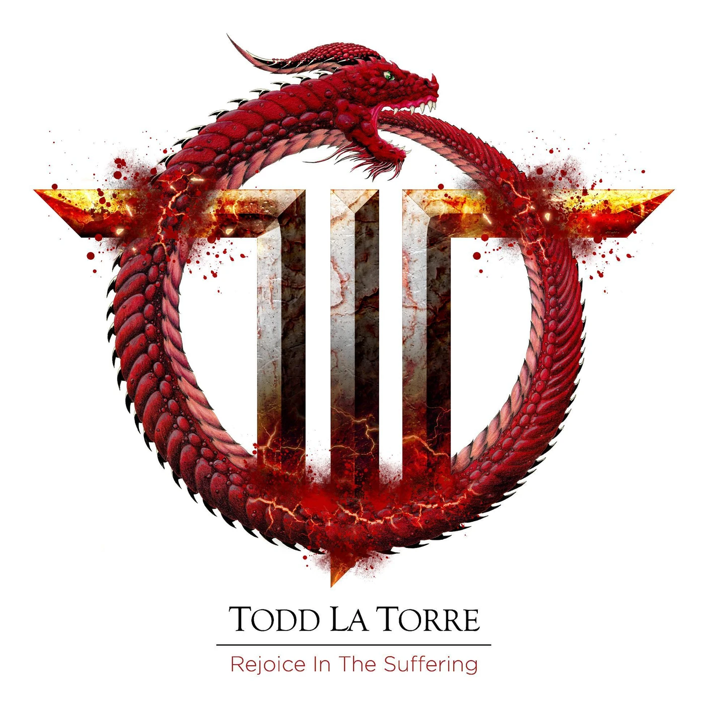 Todd La Torre LP - Rejoice In The Suffering (Red Opaque Vinyl)