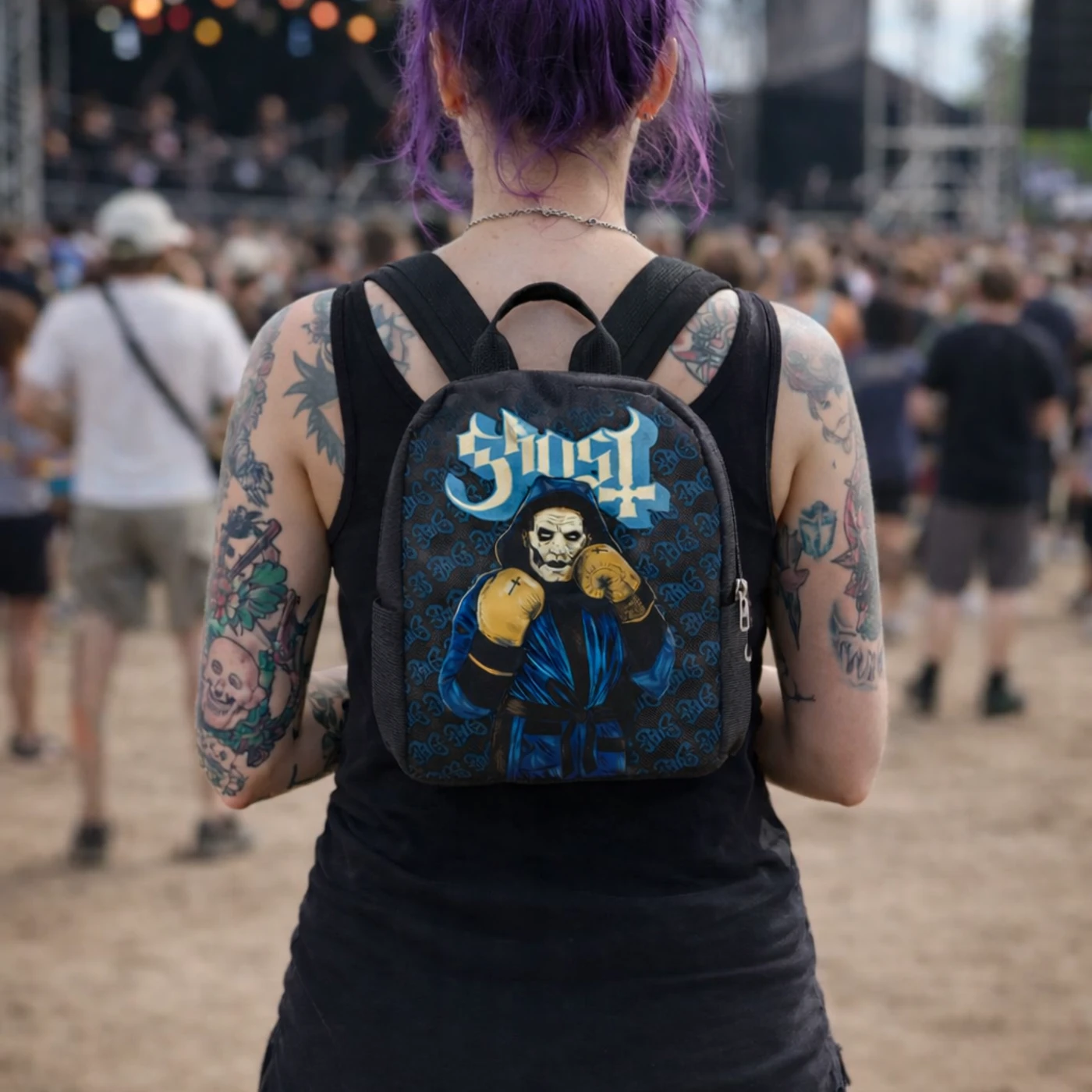 Rocksax Ghost  Mini Backpack - Prize Fighter