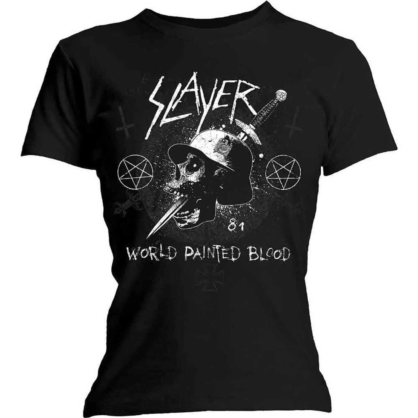 Slayer Woman's T Shirt - Dagger Skull