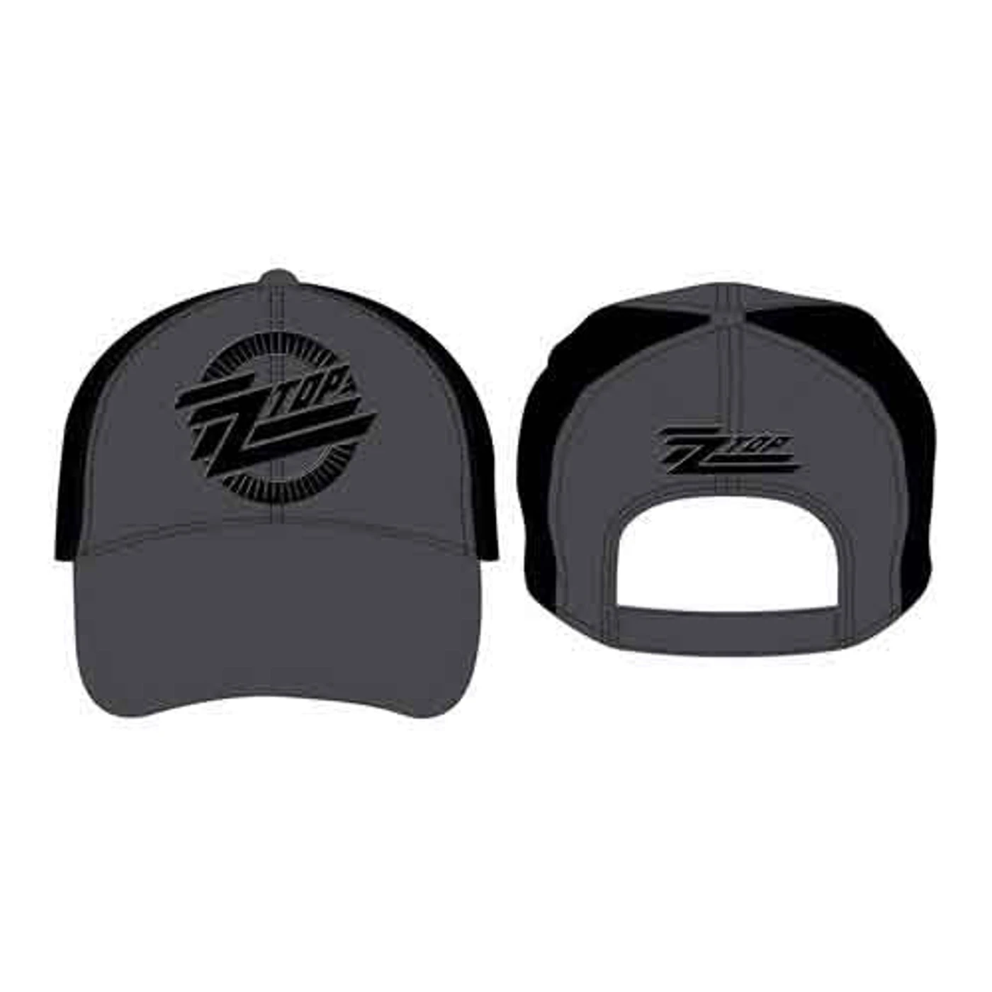 Zz Top Baseball Cap - Circle Logo