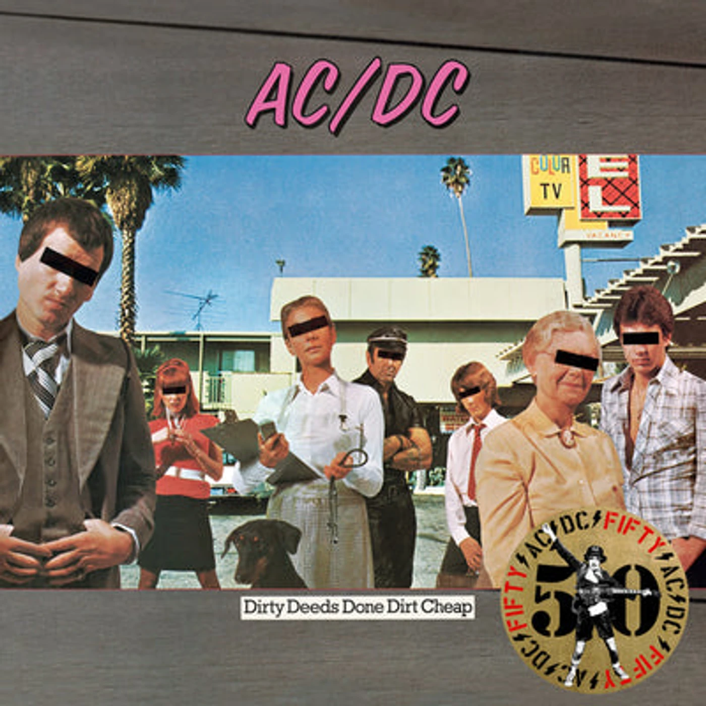 AC/DC LP - Dirty Deeds Done Dirt Cheap (50Th Anniversary Gold Vinyl)