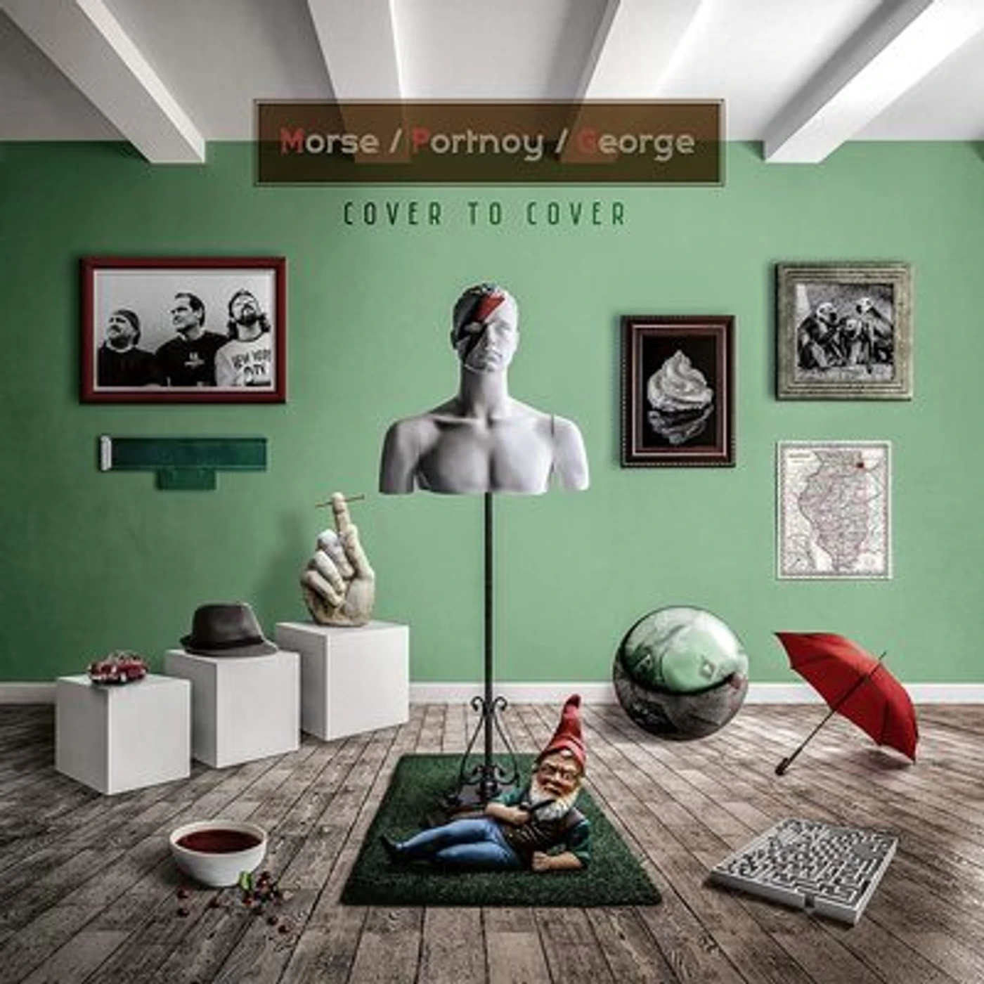 Morse/Portnoy/George LP - Cover to Cover (Vinyl)