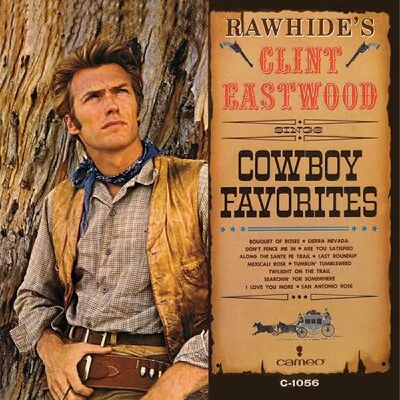 Clint Eastwood LP - Rawhide's Clint Eastwood Sings Cowboy Favorites (Vinyl)
