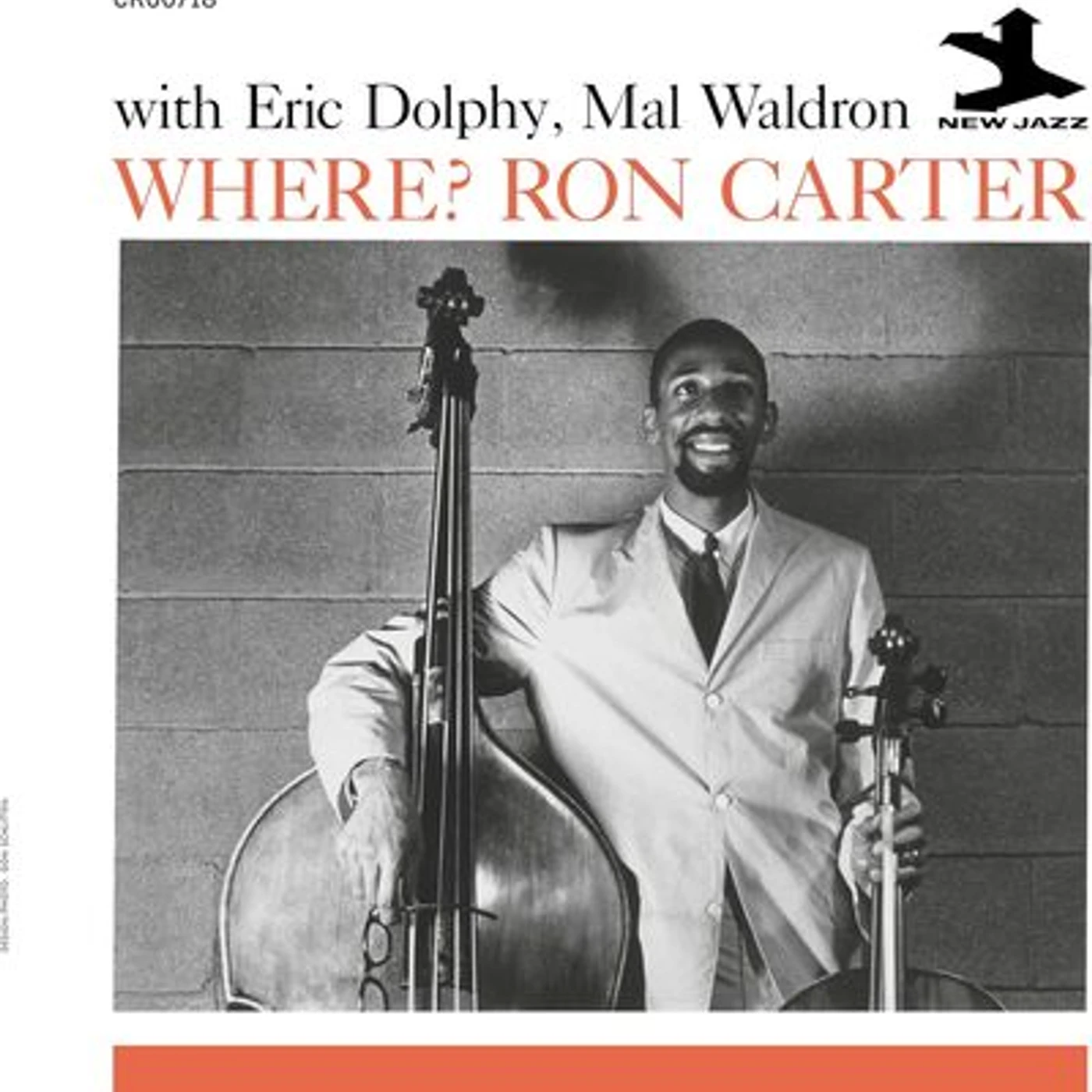 Ron Carter with Eric Dolphy & Mal Waldron LP - Where? (Vinyl)