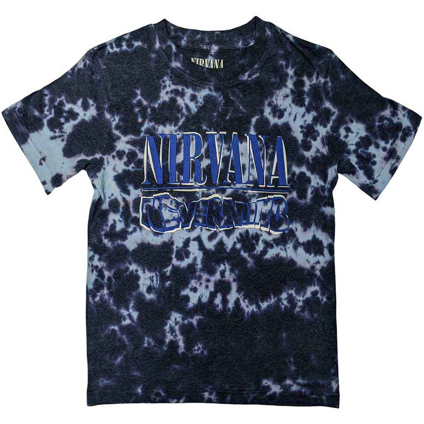 Nirvana T Shirt - Nevermind Wavy Logo