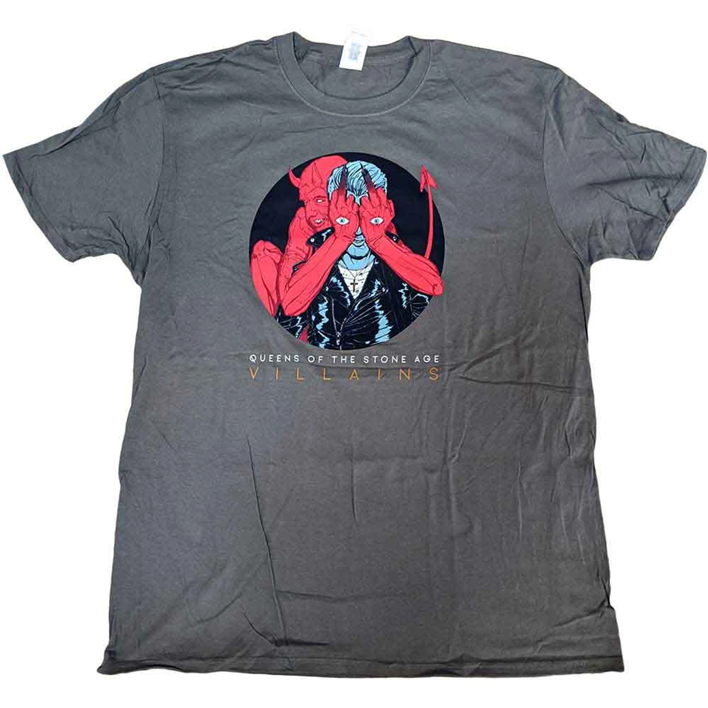 Queens Of The Stone Age T Shirt - Villains R&L 2017