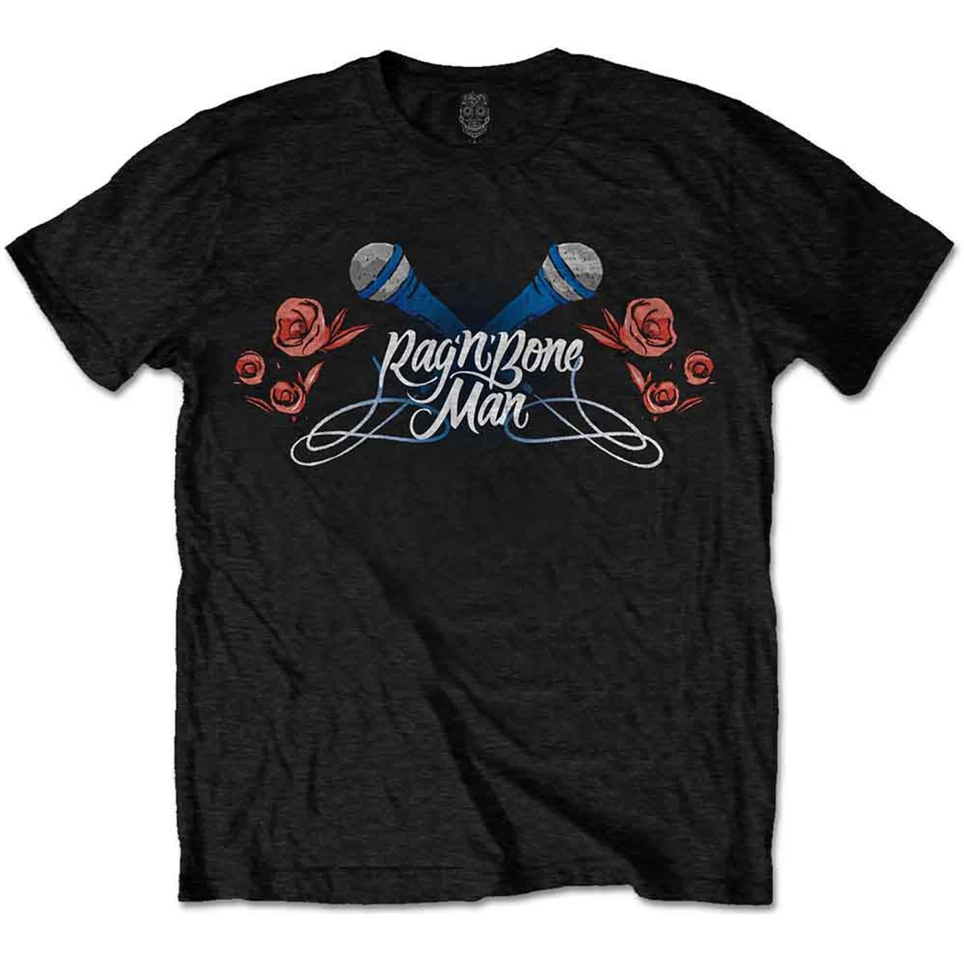 Rag'n'Bone Man T Shirt - Mics & Roses