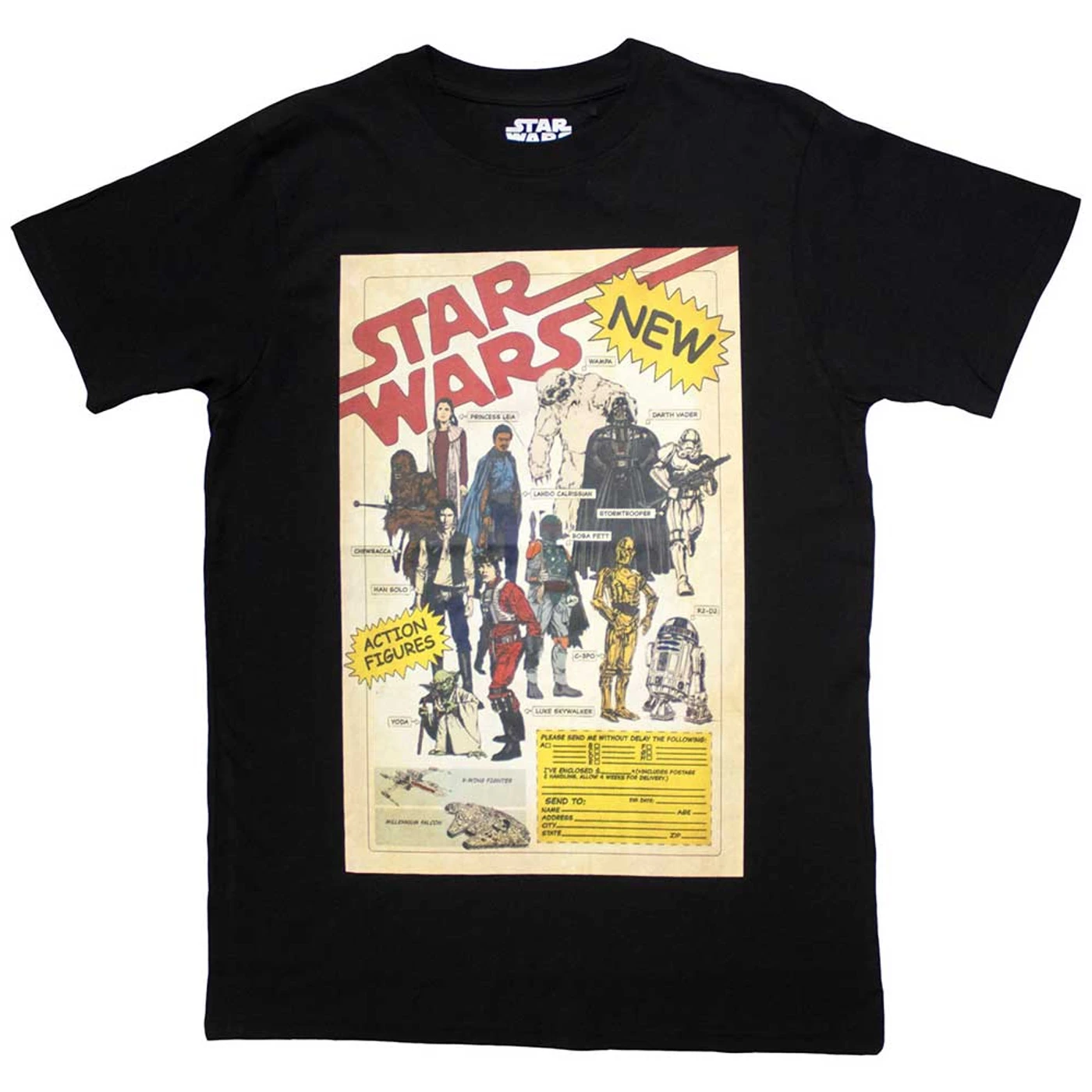 Star Wars T Shirt - Action Figures