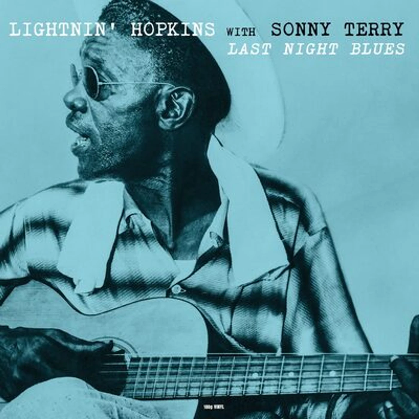 Lightnin' Hopkins with Sonny Terry LP - Last Night Blues (Vinyl)