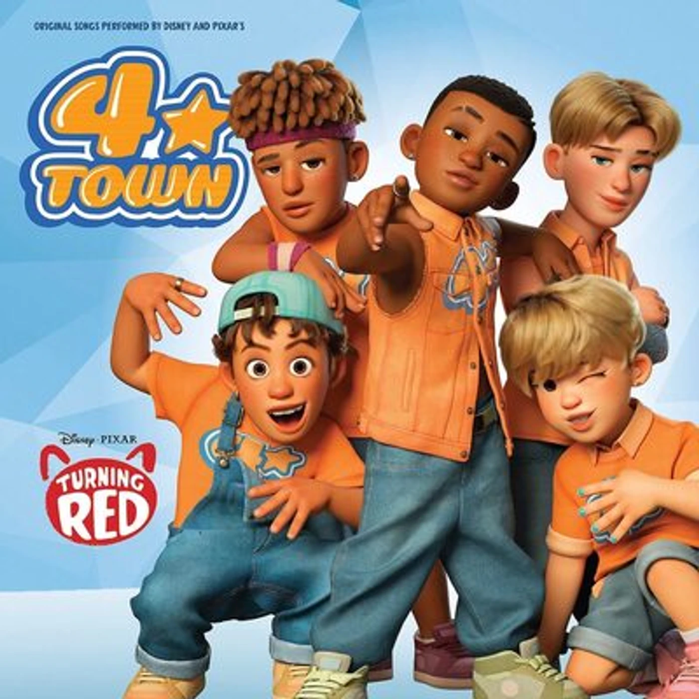 4*TOWN LP - Turning Red: (Vinyl)
