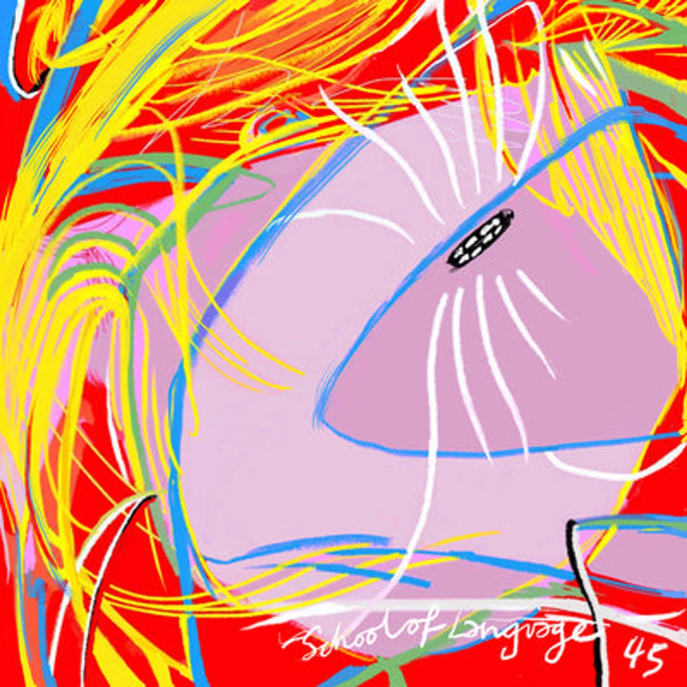 School Of Language LP - 45: (Vinyl)
