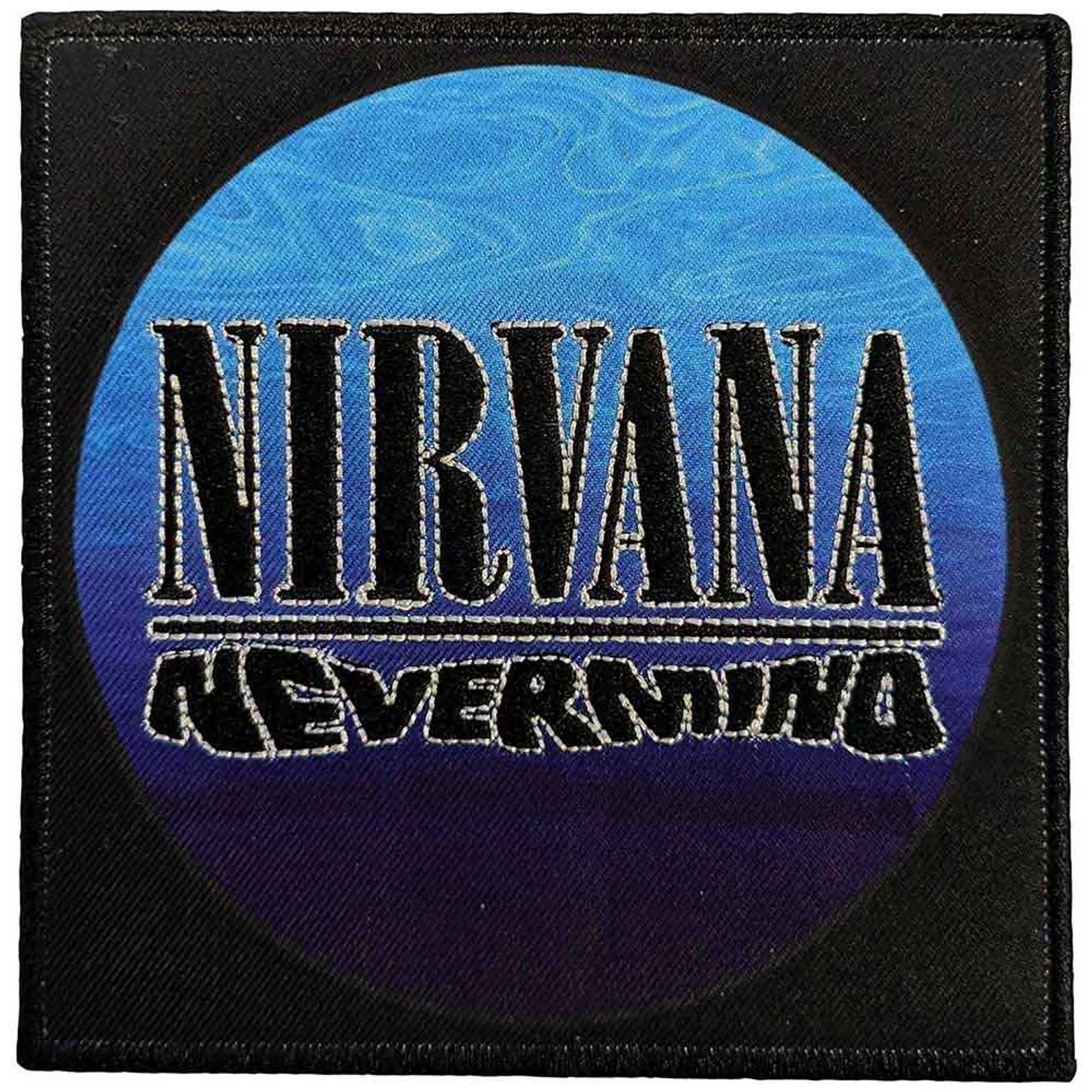 Nirvana Patches - Iron On - Nevermind Wavy Logo