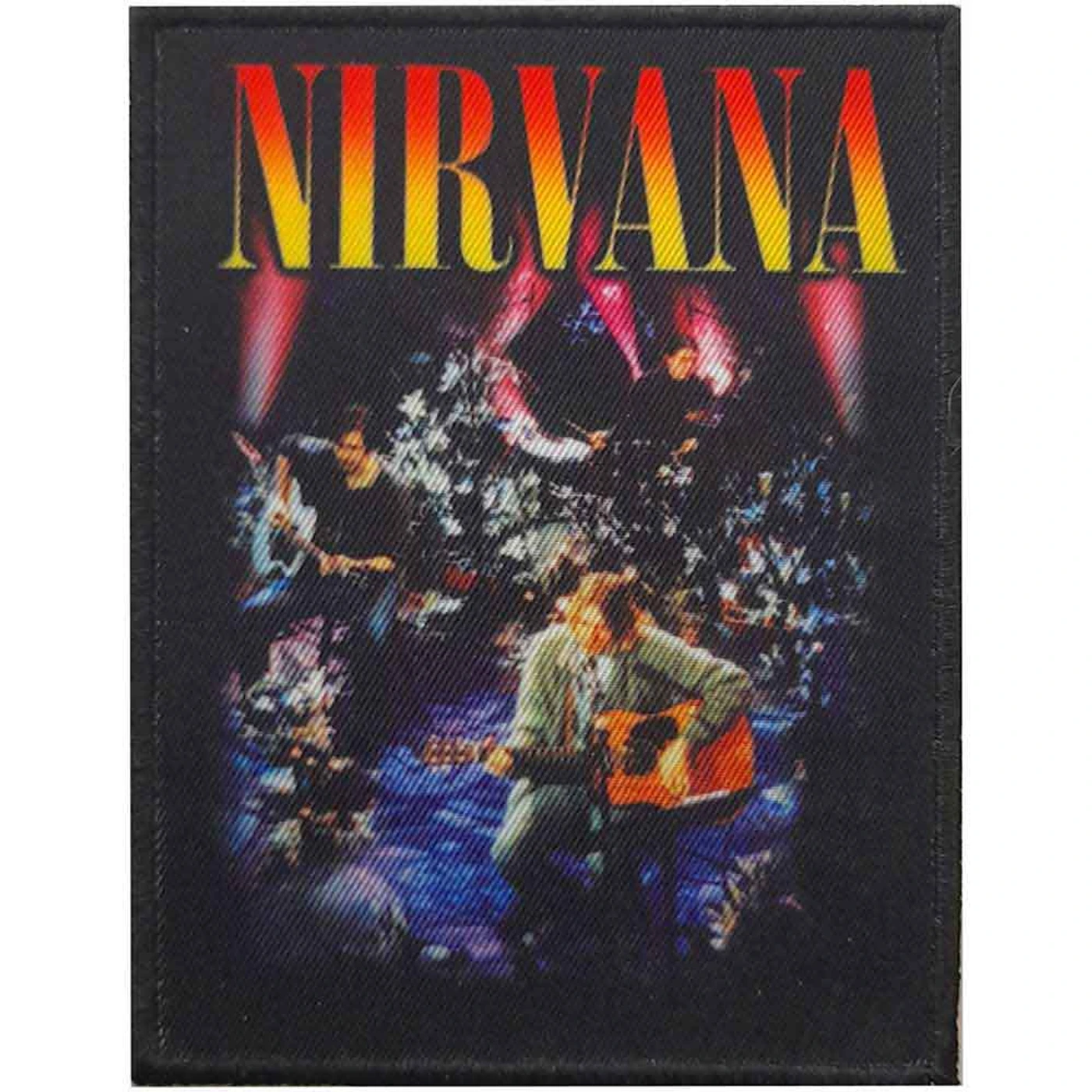 Nirvana Patches - Iron On - Unplugged Photo